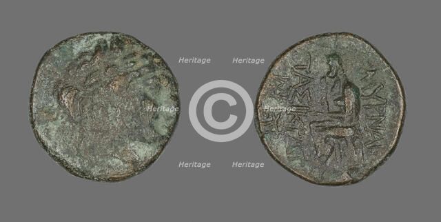 Coin Depicting the God Apollo, 2nd-1st century BCE. Creator: Unknown.