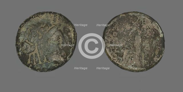 Coin Depicting the God Apollo, 2nd century BCE. Creator: Unknown.