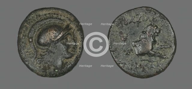 Coin Depicting the God Ares, 306-281 BCE. Creator: Unknown.