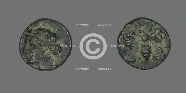 Coin Depicting the Goddess Artemis, 258-202 BCE. Creator: Unknown.