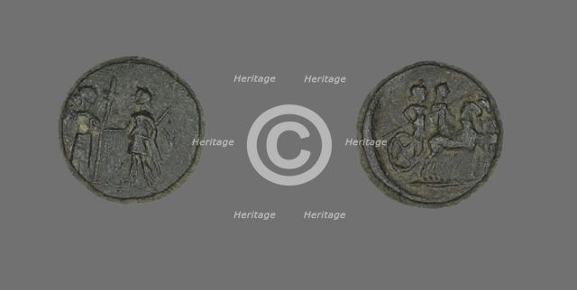 Coin Depicting the Goddess Artemis, after 190 BCE. Creator: Unknown.