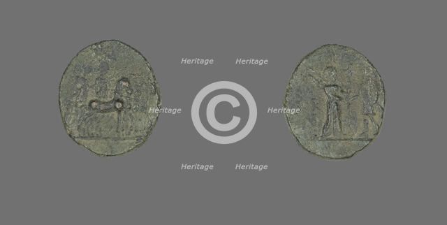 Coin Depicting the Goddess Artemis, after 190 BCE. Creator: Unknown.