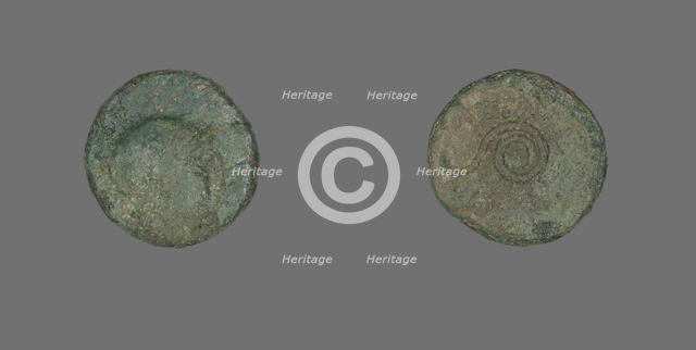 Coin Depicting the Goddess Athena, 159-138 BCE. Creator: Unknown.