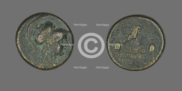 Coin Depicting the Goddess Athena, 133-48 BCE. Creator: Unknown.