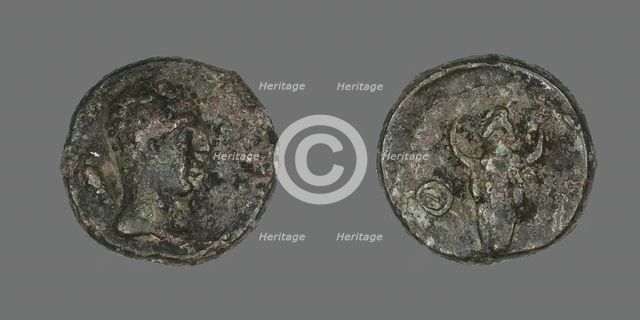 Coin Depicting the Goddess Athena, 2nd century CE. Creator: Unknown.