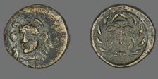 Coin Depicting the Goddess Athena, 371-357 BCE. Creator: Unknown