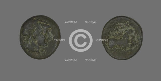 Coin Depicting the Goddess Athena, 387-301 BCE. Creator: Unknown.