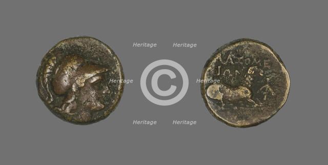 Coin Depicting the Goddess Athena, 387-301 BCE. Creator: Unknown.