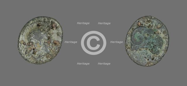 Coin Depicting the Goddess Athena, 387-301 BCE. Creator: Unknown.