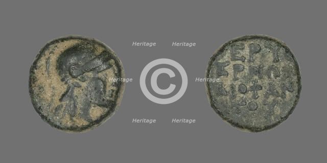Coin Depicting the Goddess Athena, about 300-200 BCE. Creator: Unknown.