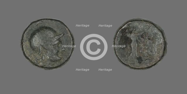 Coin Depicting the Goddess Athena, after 133 BCE. Creator: Unknown.