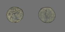 Coin Depicting the Goddess Kybele, 2nd century BCE. Creator: Unknown