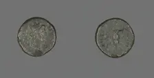 Coin Depicting the Goddess Tyche, 31 BCE-476 CE. Creator: Unknown