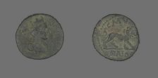 Coin Depicting the Goddess Tyche, 98-192. Creator: Unknown