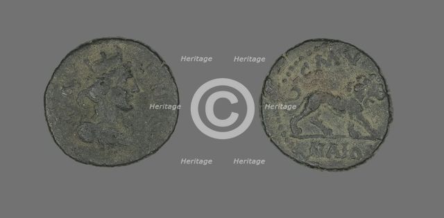 Coin Depicting the Goddess Tyche, 98-192. Creator: Unknown.