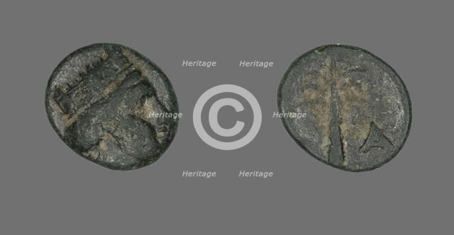 Coin Depicting the Goddess Tyche, about 188-166 BCE. Creator: Unknown.