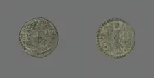 Coin Depicting the Hero Hercules, 138-192. Creator: Unknown