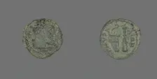 Coin Depicting the Hero Hercules, 138-192. Creator: Unknown