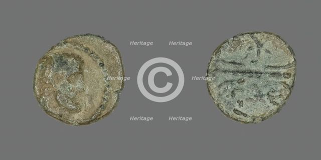 Coin Depicting the Hero Hercules, 2nd-1st century BCE. Creator: Unknown.