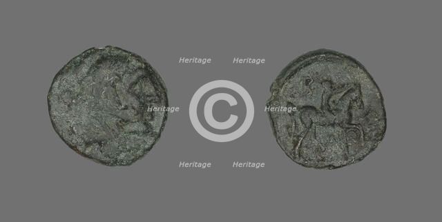 Coin Depicting the Hero Herakles, 277-239 BCE. Creator: Unknown.