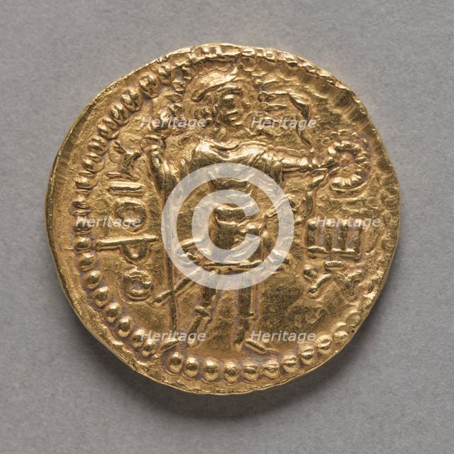 Coin: Havishka (reverse), c. 106-149 AD. Creator: Unknown.