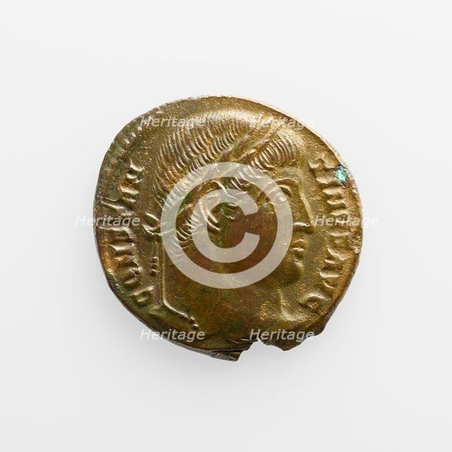 Coin of Constantine I, A.D. 326. Creator: Unknown.