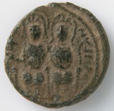 Coin of Justin II, Byzantine, 6th century (572-573). Creator: Unknown