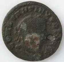 Coin/Pendant, Late Roman, 4th century or earlier. Creator: Unknown