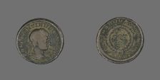 Coin Portraying Emperor Constantine I, 307-337 AD. Creator: Unknown