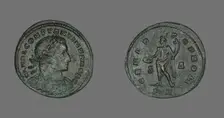 Coin Portraying Emperor Constantine I, 307-337 AD. Creator: Unknown
