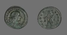 Coin Portraying Emperor Constantine I, 307-337 AD. Creator: Unknown