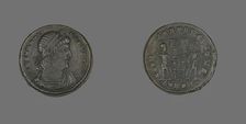 Coin Portraying Emperor Constantine I, 333-335 AD. Creator: Unknown