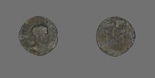 Coin Portraying Emperor Constantine II Caesar, 330-336. Creator: Unknown