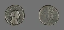 Coin Portraying Emperor Constantius I, 293-306. Creator: Unknown