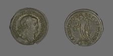 Coin Portraying Emperor Constantius I, 305-306. Creator: Unknown
