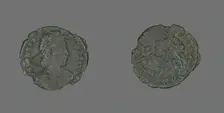 Coin Portraying Emperor Constantius II, 337-361. Creator: Unknown
