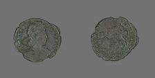 Coin Portraying Emperor Constantius II, 337-361. Creator: Unknown