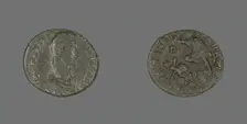 Coin Portraying Emperor Constantius II, 337-361. Creator: Unknown