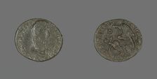 Coin Portraying Emperor Constantius II, 337-361. Creator: Unknown