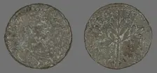 Coin Portraying Emperor Caracalla, 198-217 CE. Creator: Unknown