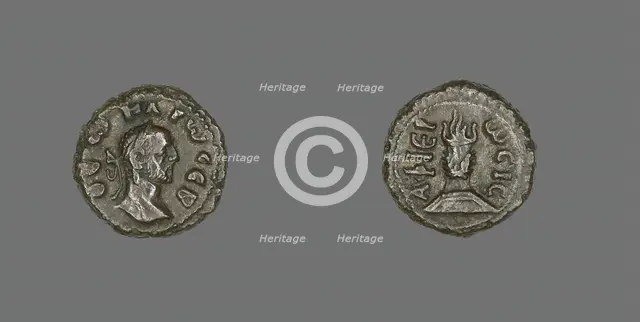 Coin Portraying Emperor Carus, 282-283. Creator: Unknown.