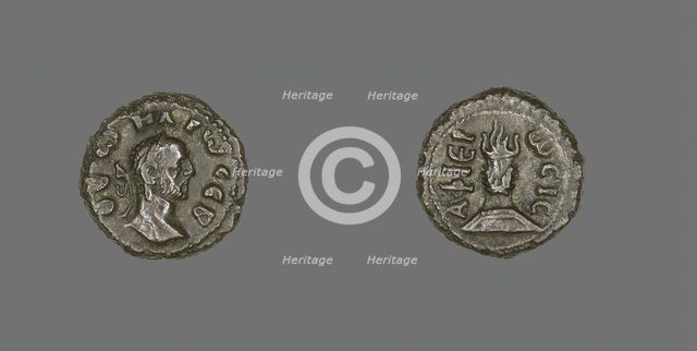 Coin Portraying Emperor Carus, 282-283. Creator: Unknown.