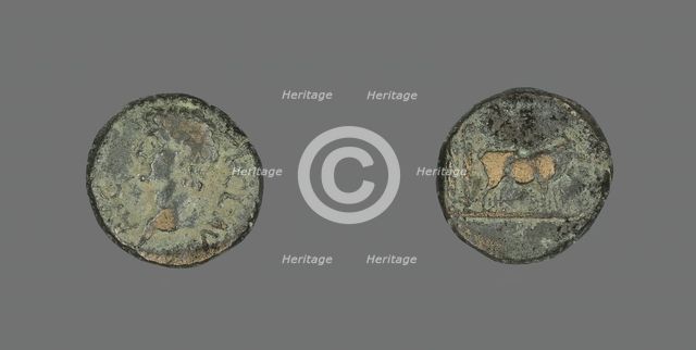 Coin Portraying Emperor Claudius, 41-54. Creator: Unknown.
