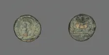 Coin Portraying Emperor Claudius, 41-54. Creator: Unknown