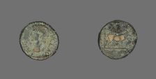 Coin Portraying Emperor Claudius, 41-54. Creator: Unknown