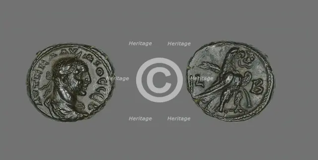 Coin Portraying Emperor Claudius II Gothicus, 268-270. Creator: Unknown.