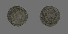 Coin Portraying Emperor Crispus, 323-324. Creator: Unknown