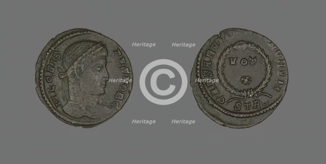 Coin Portraying Emperor Crispus, 323-324. Creator: Unknown.