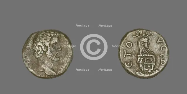 Coin Portraying Emperor Antoninus Pius, 138-139. Creator: Unknown.