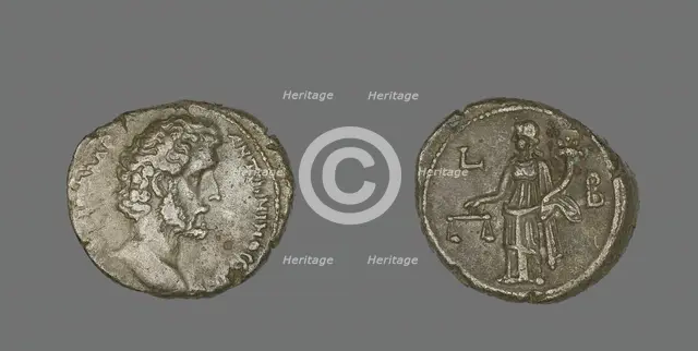 Coin Portraying Emperor Antoninus Pius, 138-9. Creator: Unknown.